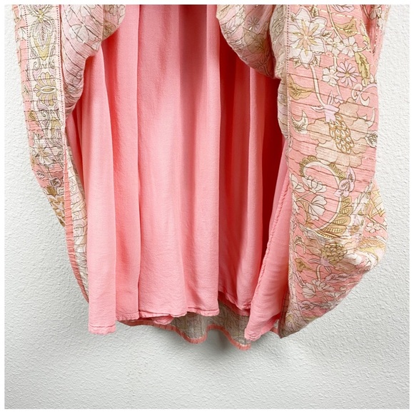 Spell And The Gypsy Collective Hendrix Boho Midi Dress in Dusty Pink Size Small - Picture 9 of 15